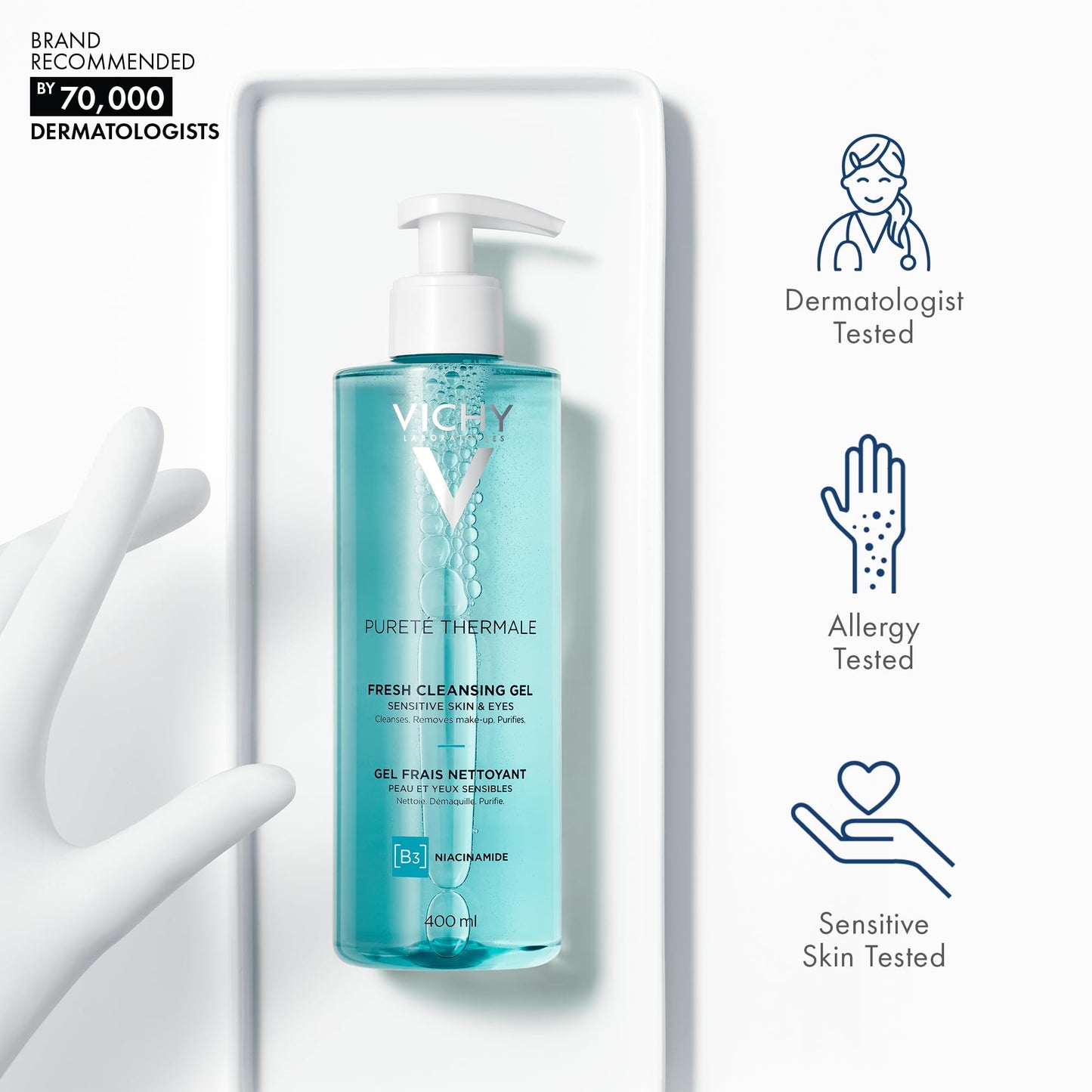 Vichy gel cleanser texture and consistency