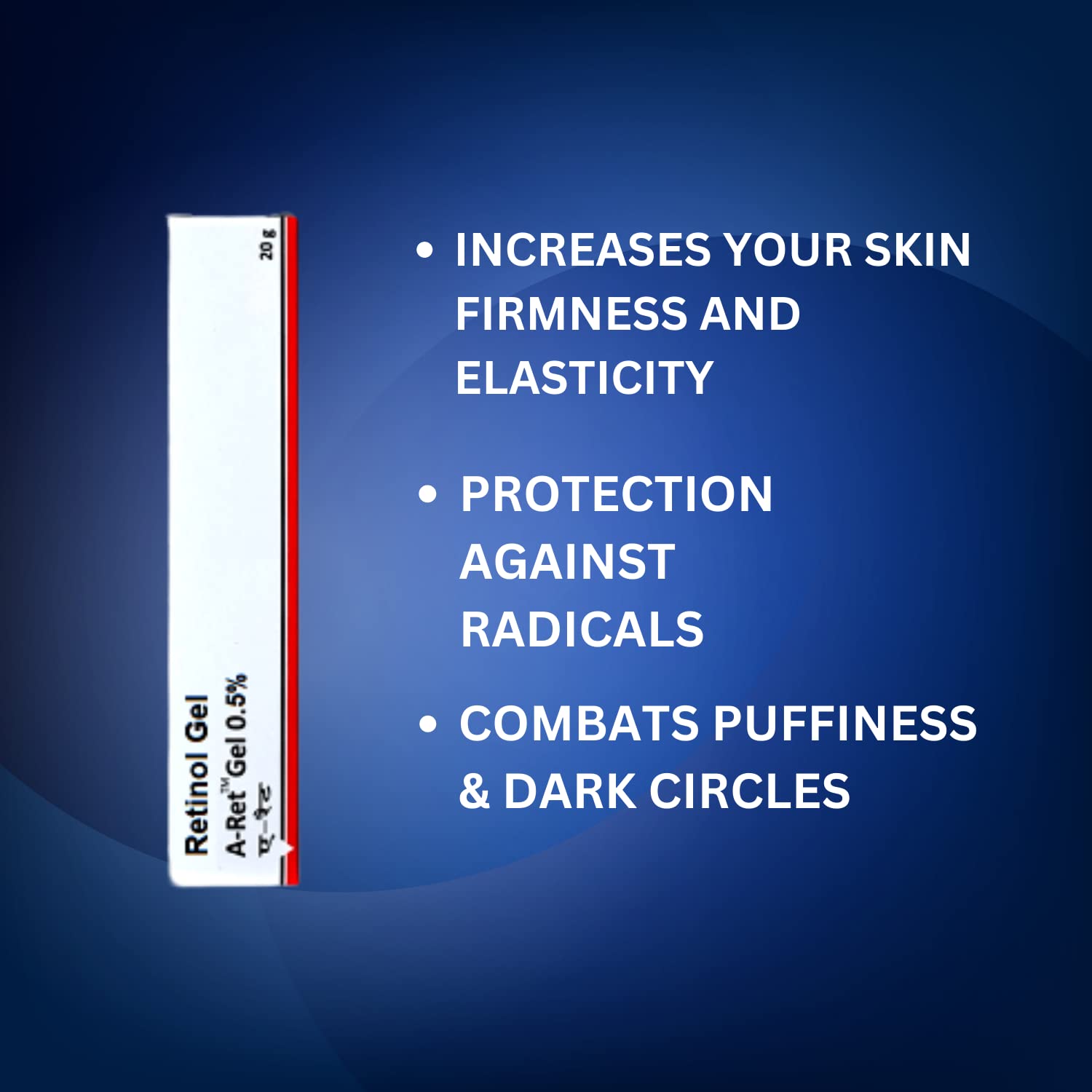 Bio Mystery 20 gram Retinol Gel packaging details