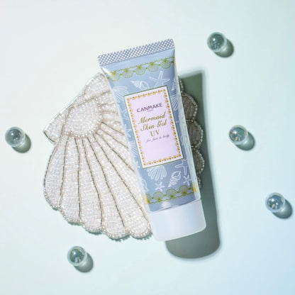 Canmake Mermaid Skin Gel 01 Clear ingredients list on back