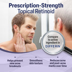 Back of Taro Adapalene retail packaging featuring usage directions and warnings