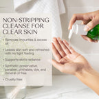 Weleda Deep Cleansing Gel lifestyle skincare application