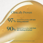 Elemis Superfood Facial Wash packaging and label close up