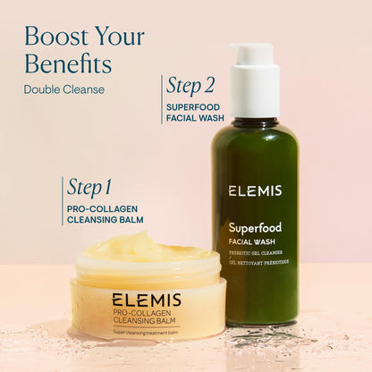 Rudra Retails Elemis Superfood facial wash product label detail