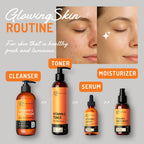 Eve Hansen skincare product set and cleansing gel packaging