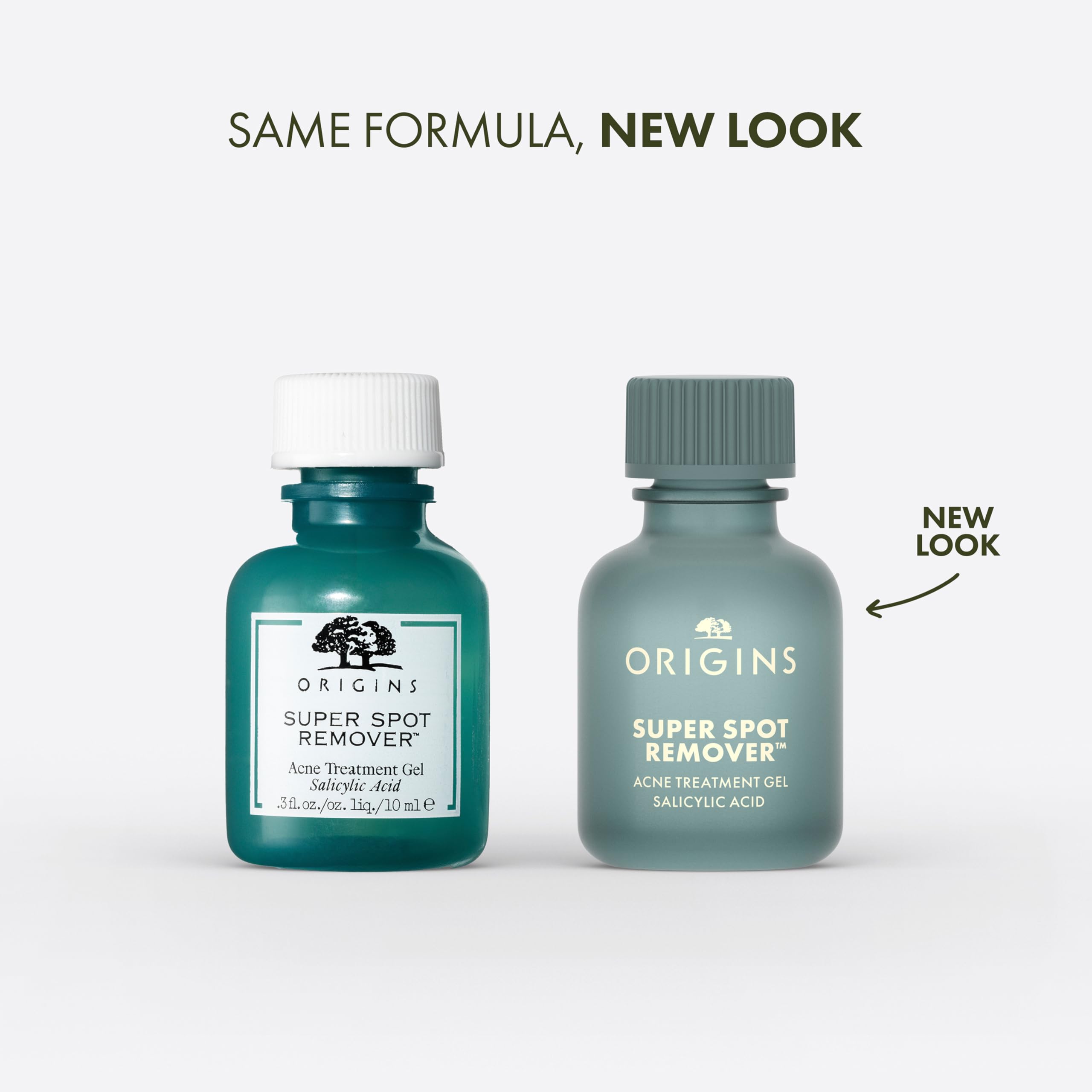 Origins acne treatment gel packaging detail