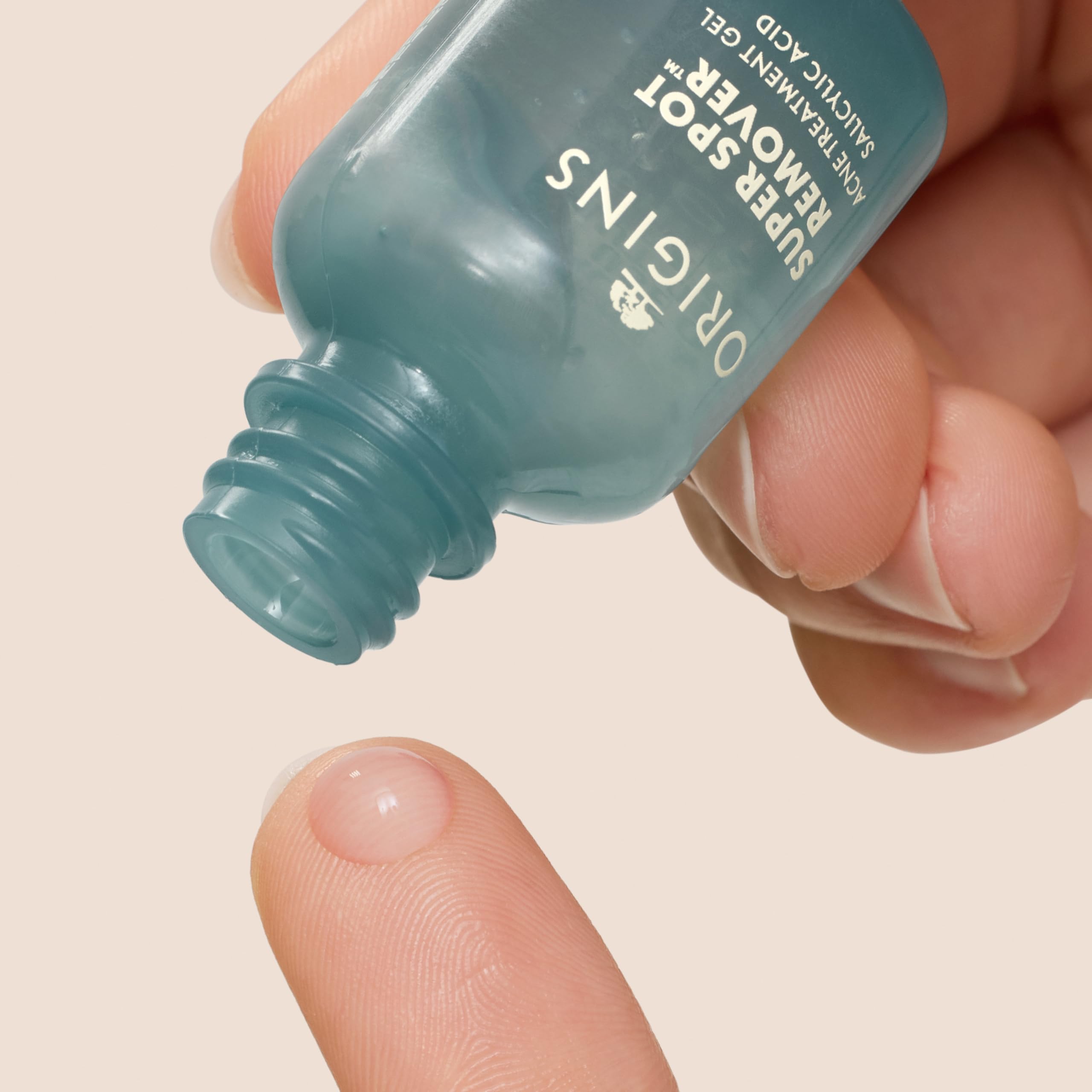 Side view of Origins spot remover 10 milliliter bottle