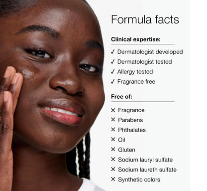 Clinique spot treatment gel texture and ingredients detail