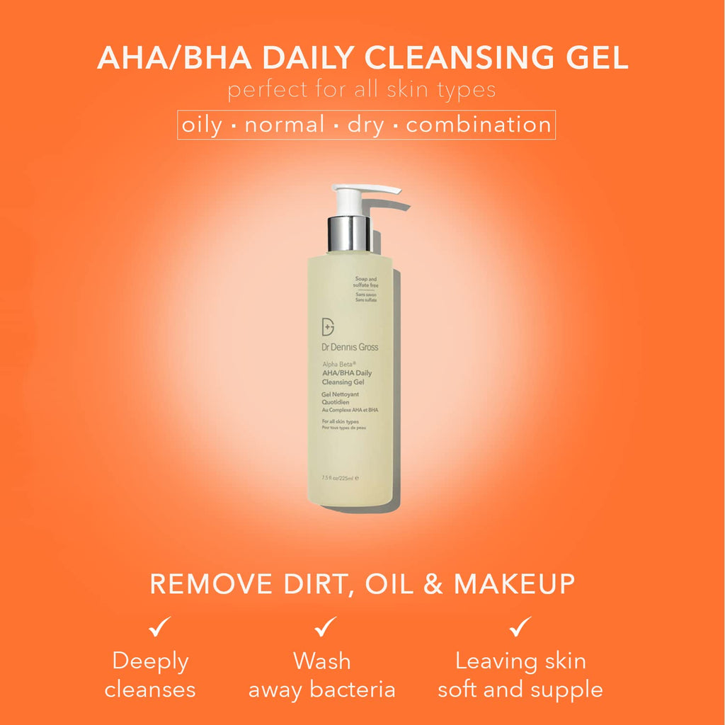 Dr Dennis Gross Alpha Beta AHA BHA Daily Cleansing Gel size reference
