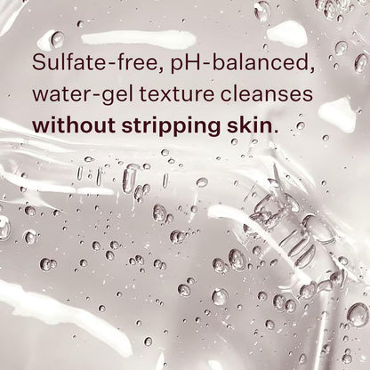Peach and Lily Korean skincare cleanser branding