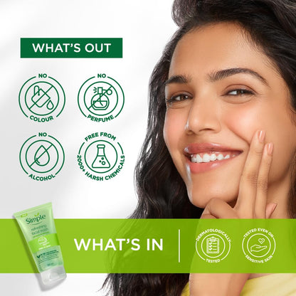 Authentic Simple skincare imported product packaging