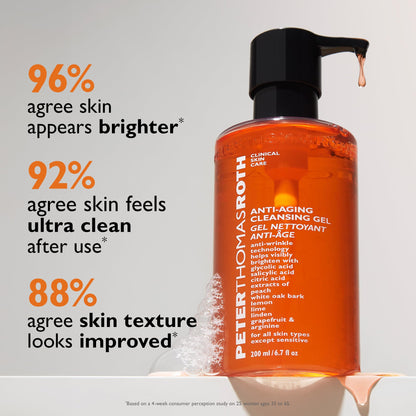 Peter Thomas Roth cleanser ingredient label