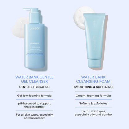 Laneige Water Bank skincare collection branding