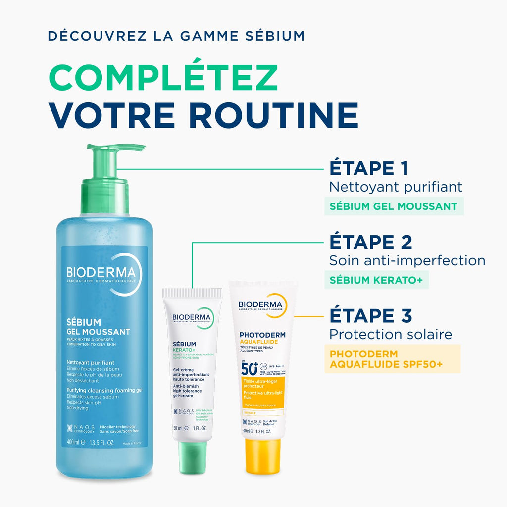 Bioderma Sebium Purifying Foaming Gel lifestyle product display