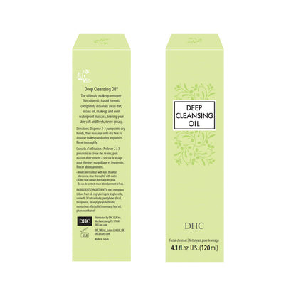 DHC Deep Cleansing Oil Japanese skincare essential bottle
