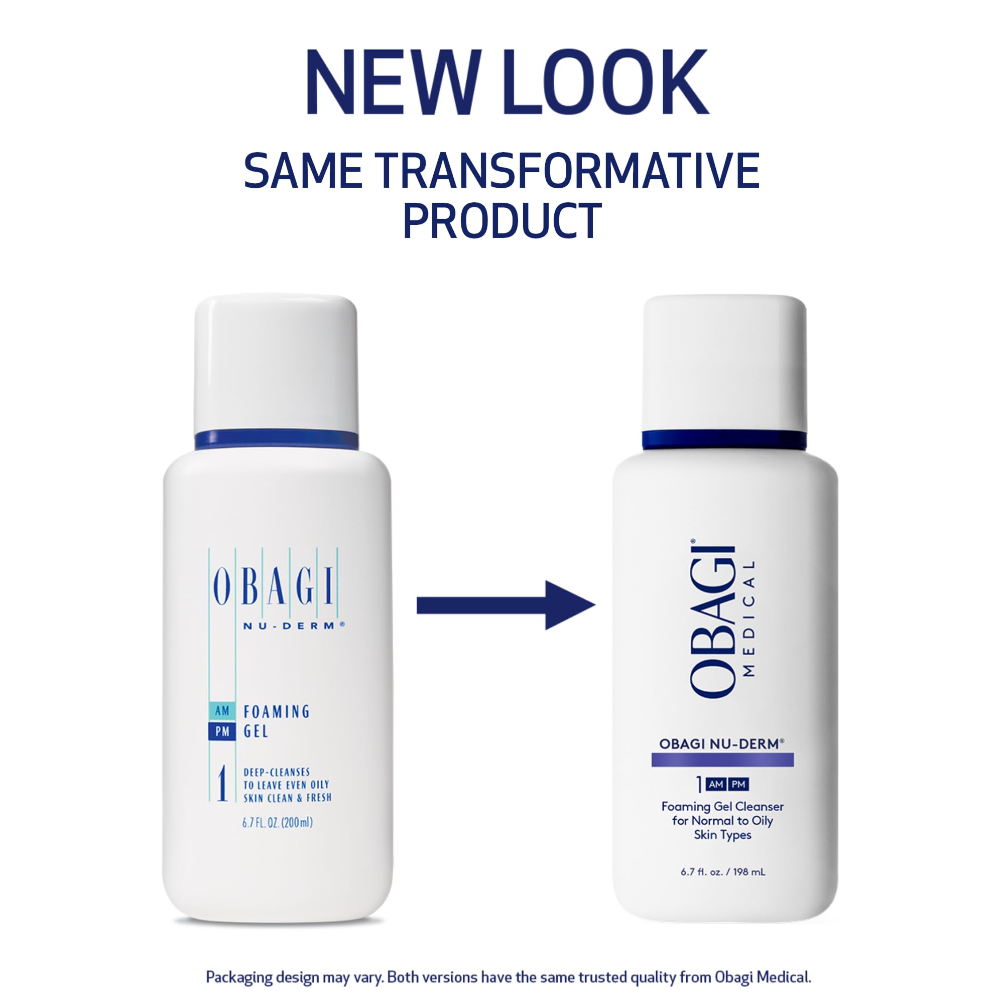 Authentic Obagi Nu Derm Foaming Gel Cleanser for oily skin