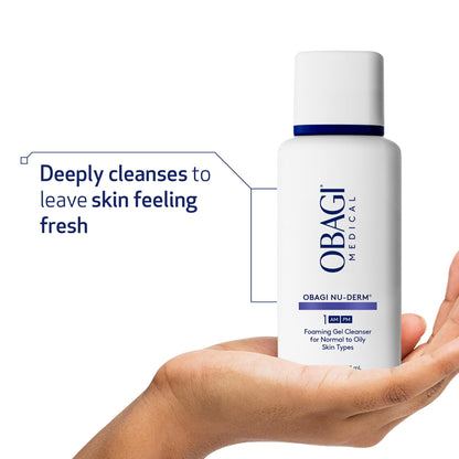 Obagi Medical foaming facial cleanser 6.7 fluid ounces packaging