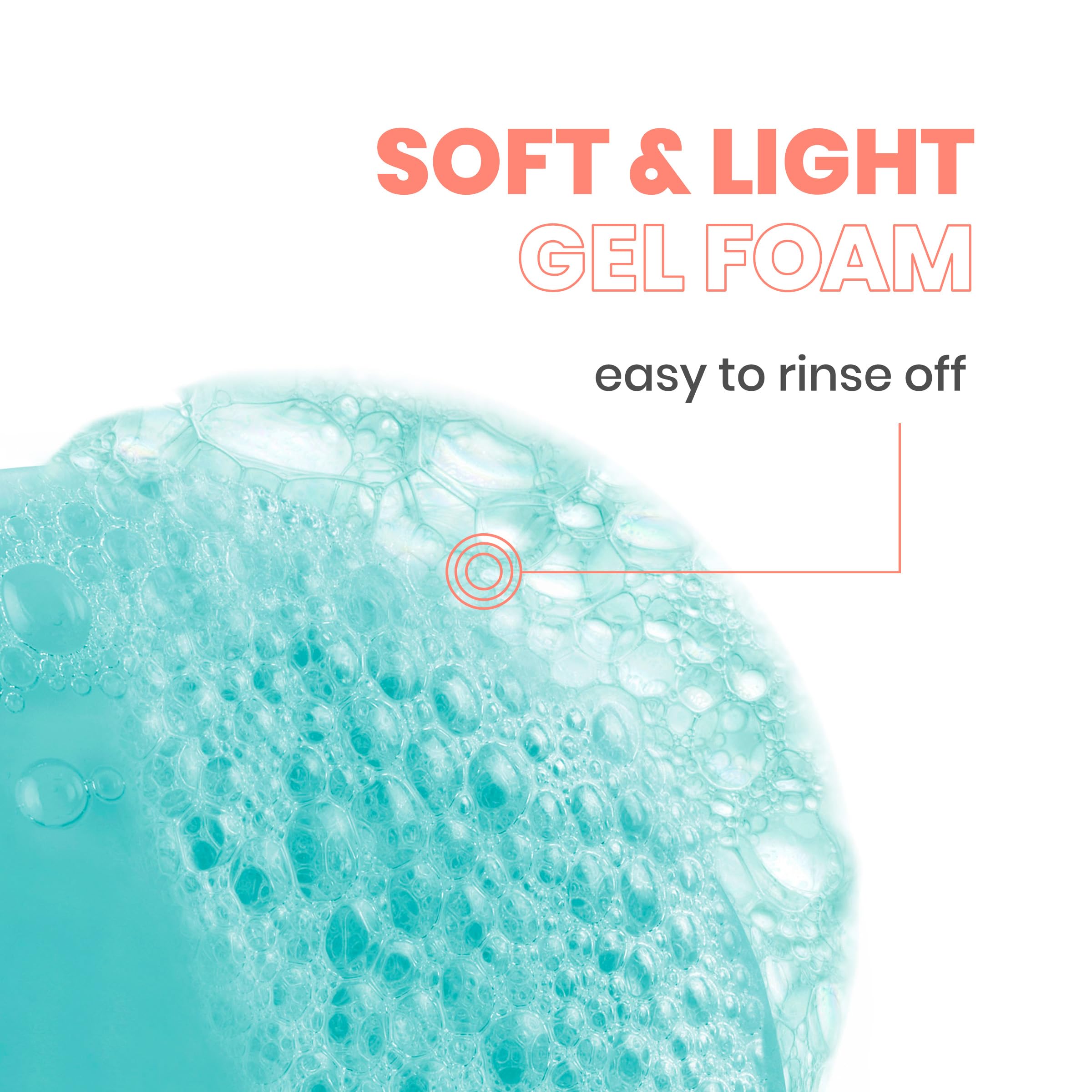 Avene Cleanance Cleansing Gel texture on skin