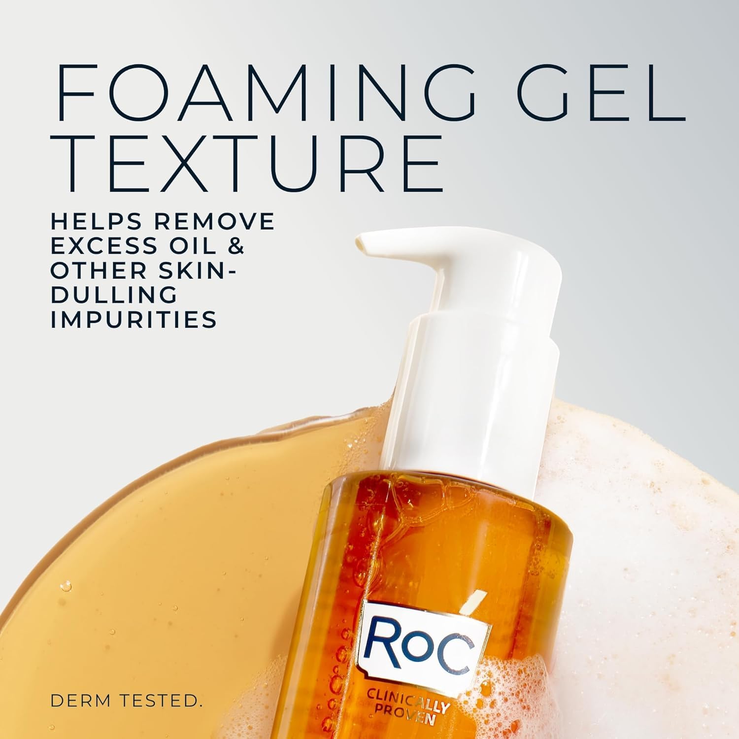 RoC Multi Correxion Revive Plus Glow Gel Cleanser bottle back label