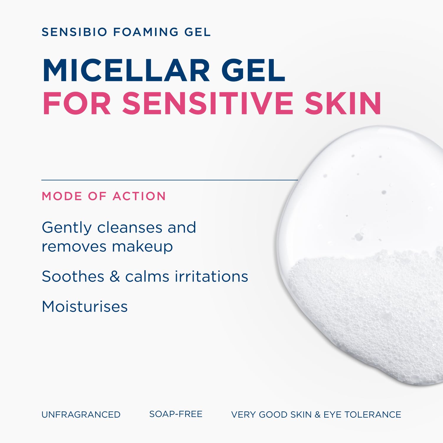 Bioderma Sensibio micellar cleanser 500ml packaging