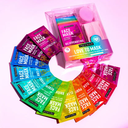 Freeman hydrating gel and exfoliating scrub variety pack