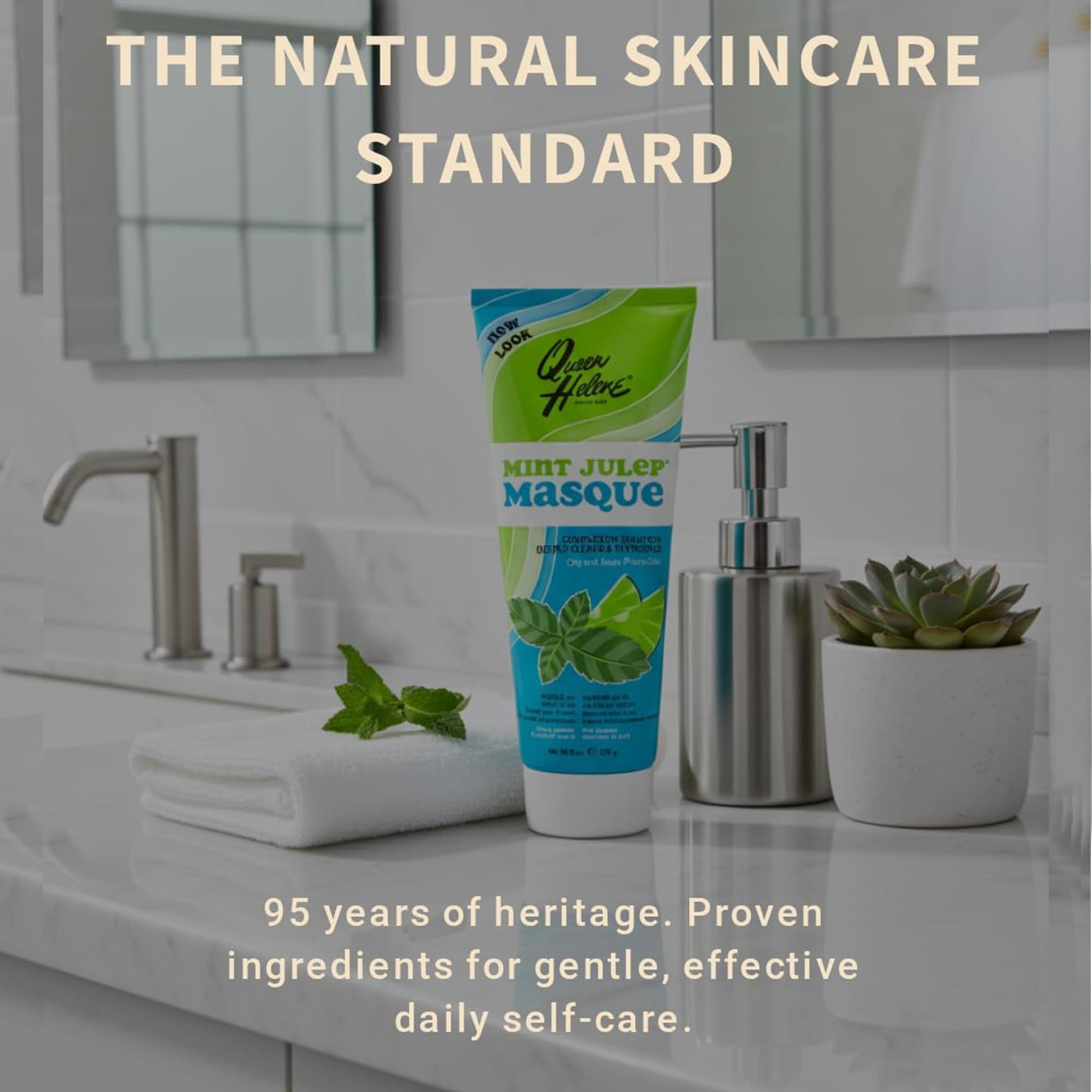 Authentic USA imported Queen Helene Mint Julep Masque 8 Ounce
