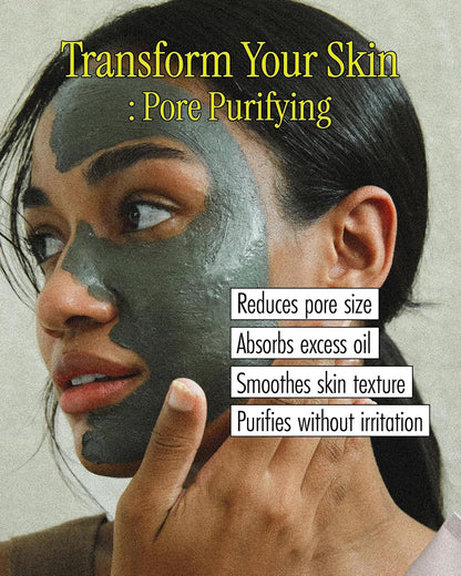 Side view of BRMUD Relief Mud Mask tube branding