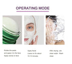 LEDeng Green Tea Mask Stick side angle view container