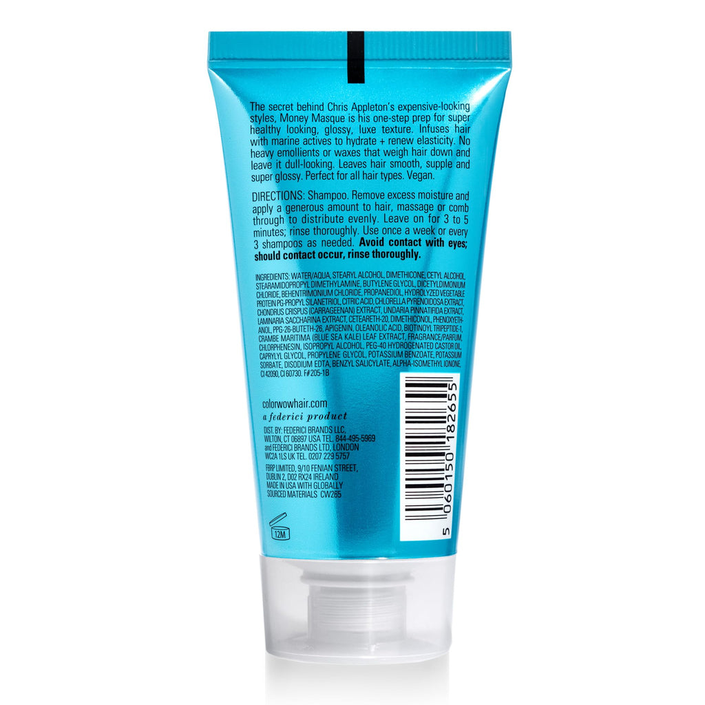 Color Wow Money Masque packaging showing 50 milliliters size