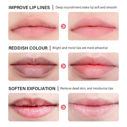 Texture of Fovcos berry sleeping lip mask for dry lips