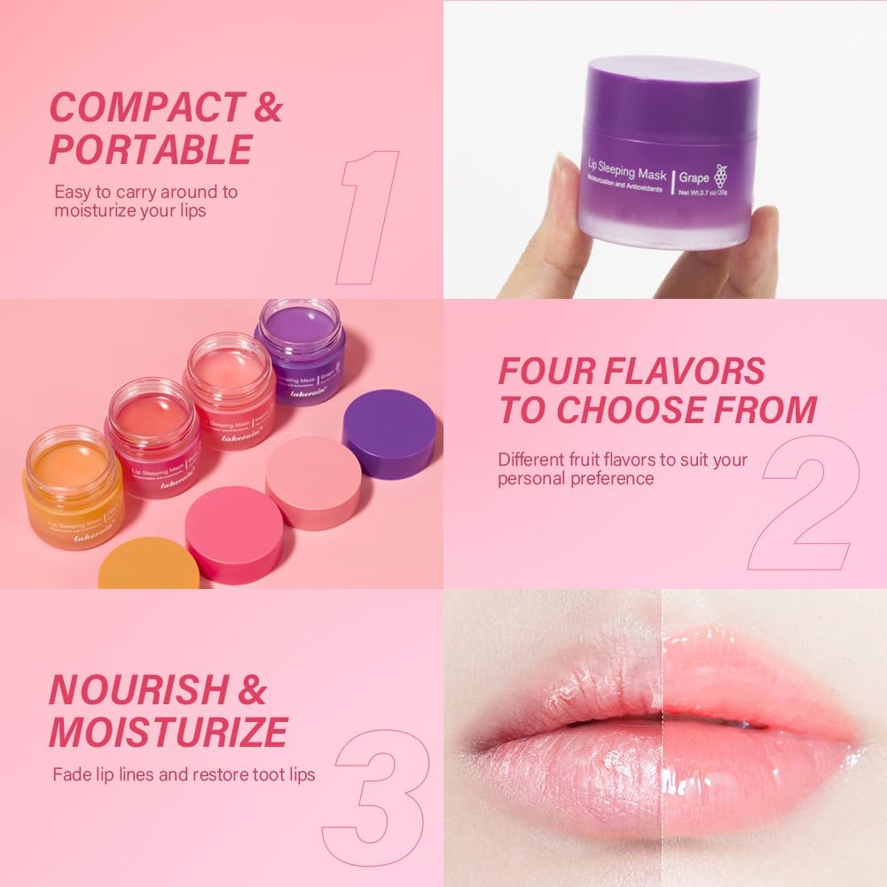 Application of Fovcos hydrating mask on lips