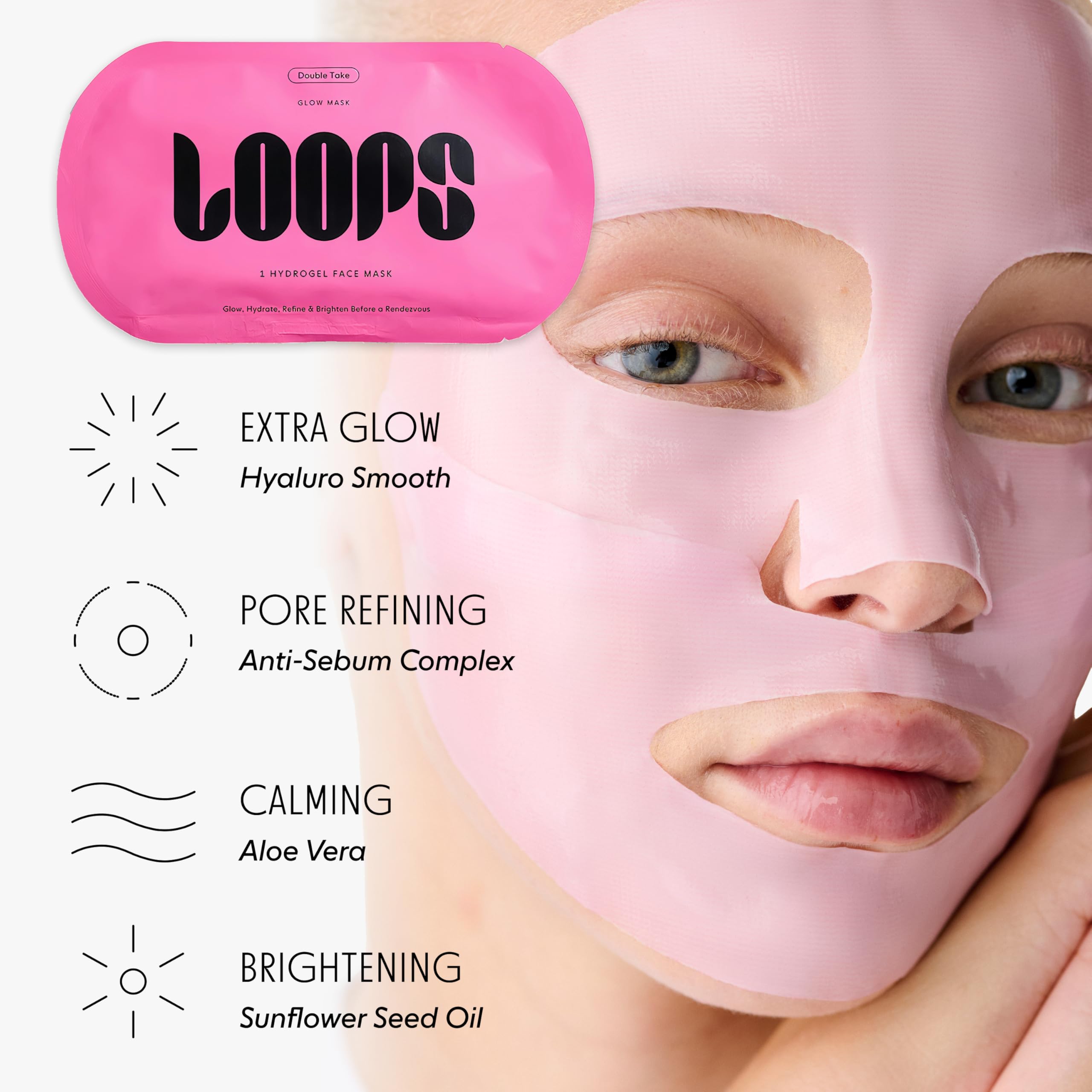 Loops Double Take mask application demonstration