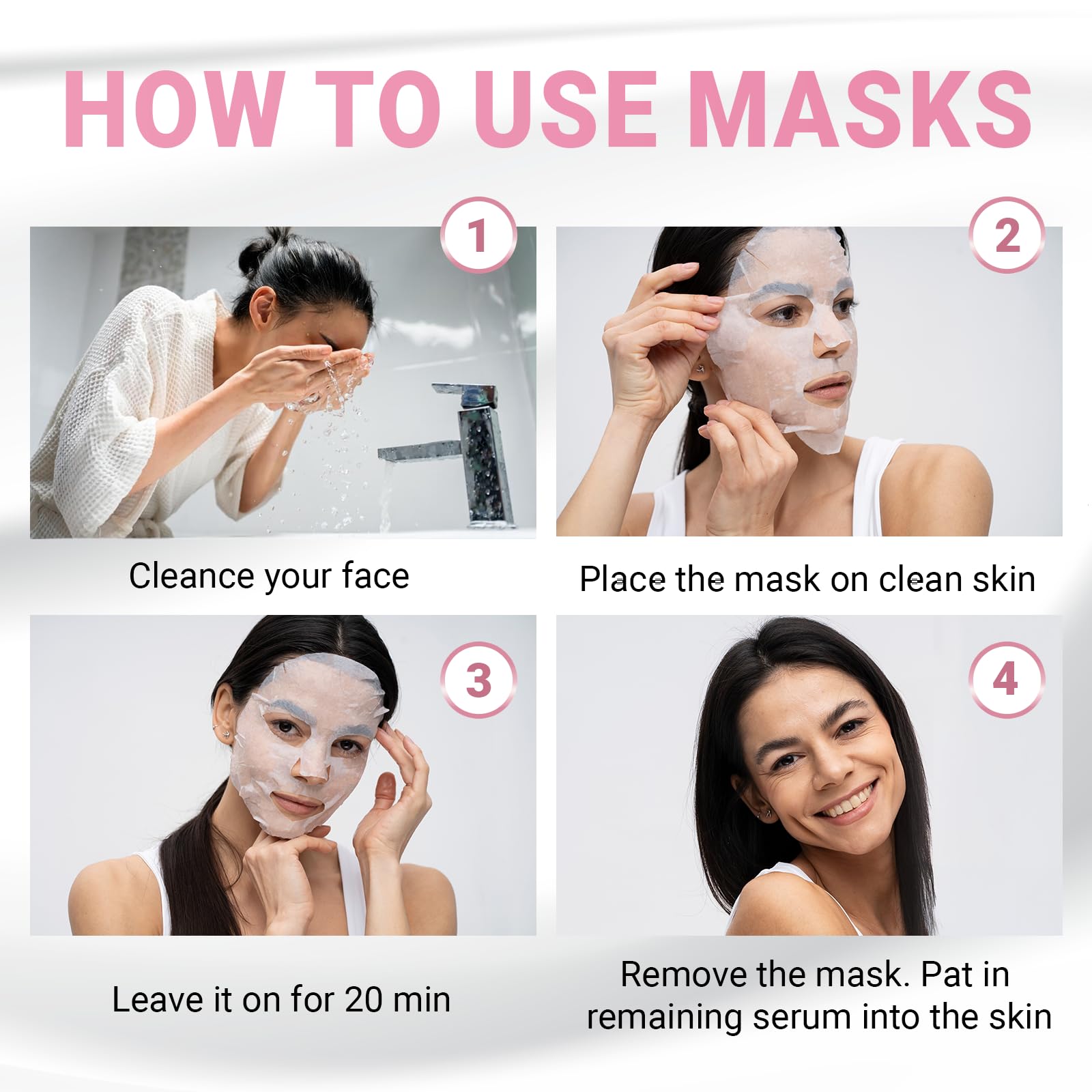 Rudra Retails imported USA skincare collagen mask collection