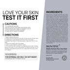 Skintific Alaska Volcano Pore Clay Stick packaging details