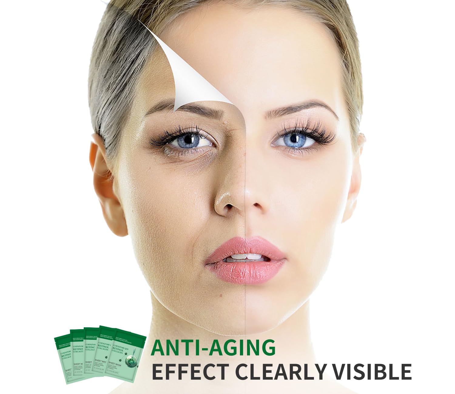 Pack of 10 IREV moisturizing skincare masks