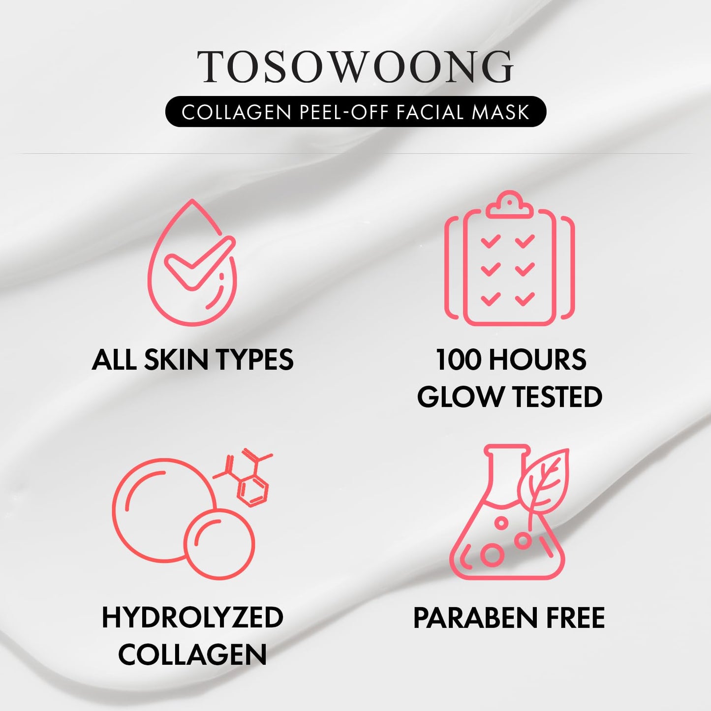 Benefits of Tosowoong collagen mask for elasticity and glow