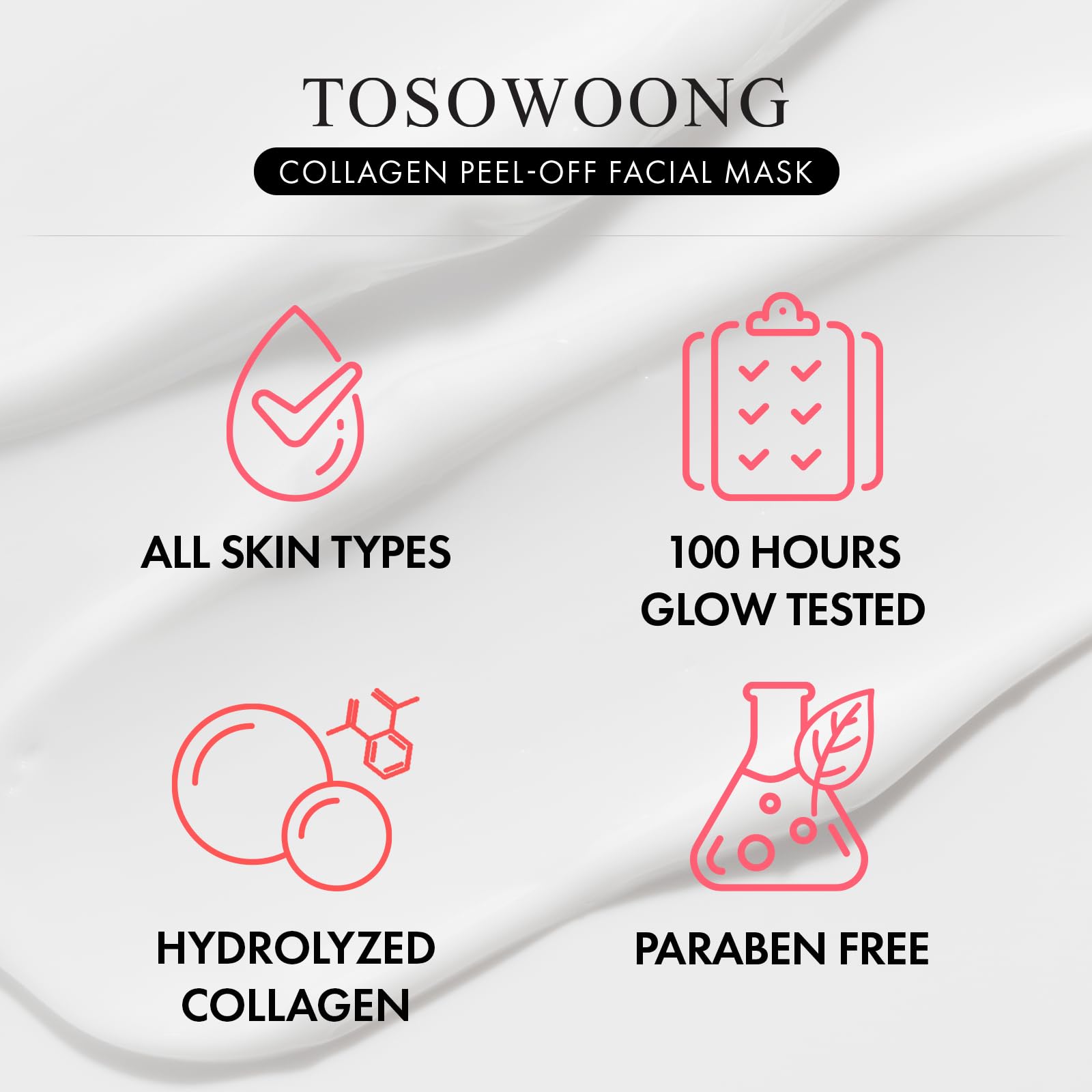 Benefits of Tosowoong collagen mask for elasticity and glow