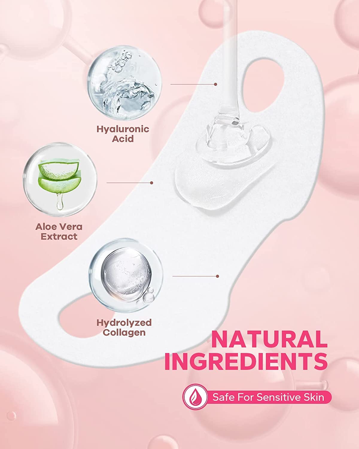 Ingredients label of Mcomce V Line chin lifting mask