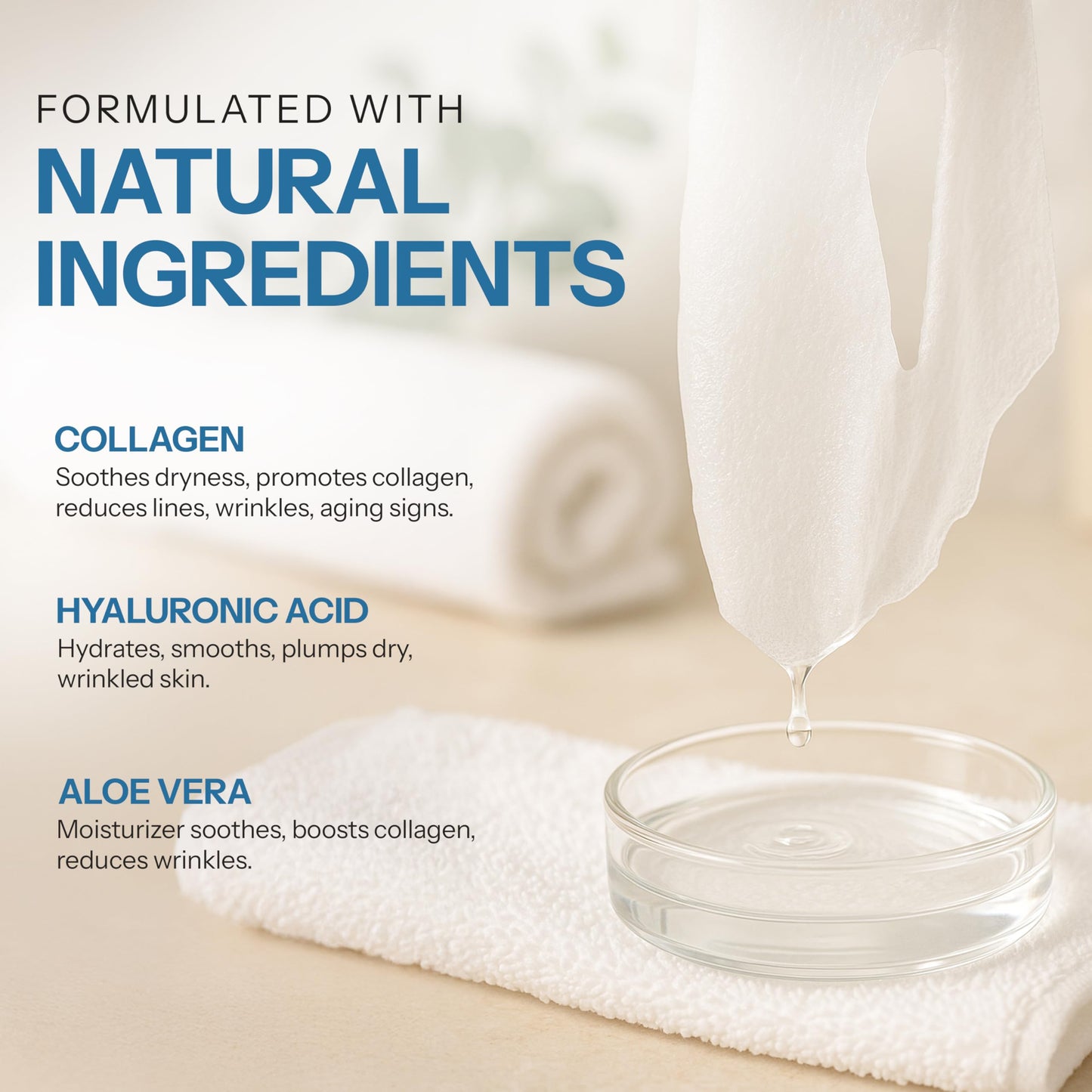 Skin 2.0 dermatologist tested firming mask branding