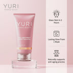 Yuri Beauty Collagen Night Wrapping Mask texture and gel consistency