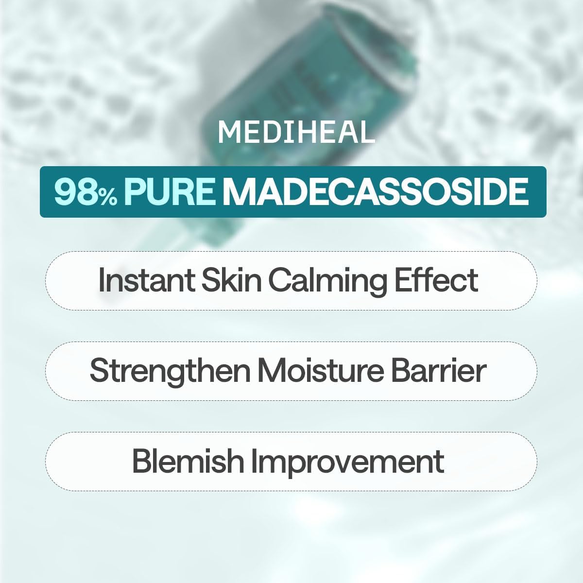 Korean skincare Mediheal sheet mask for redness relief