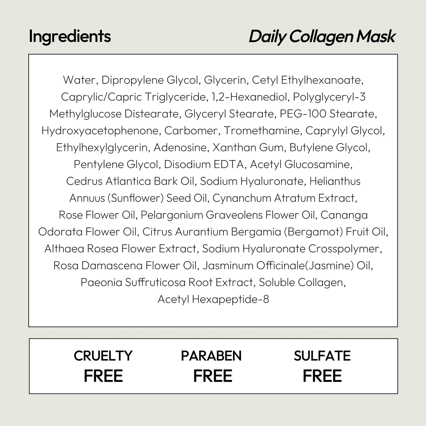 Authentic USA imported Lapcos skincare
