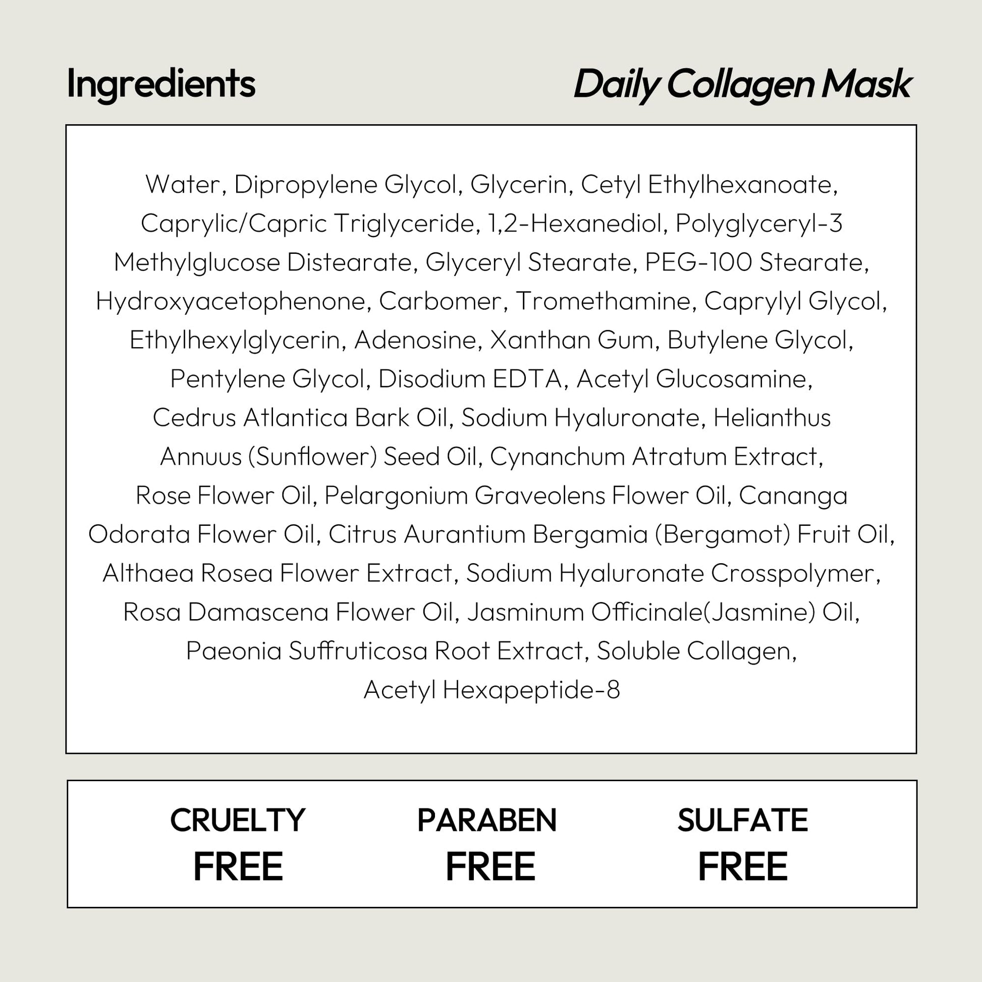Authentic USA imported Lapcos skincare