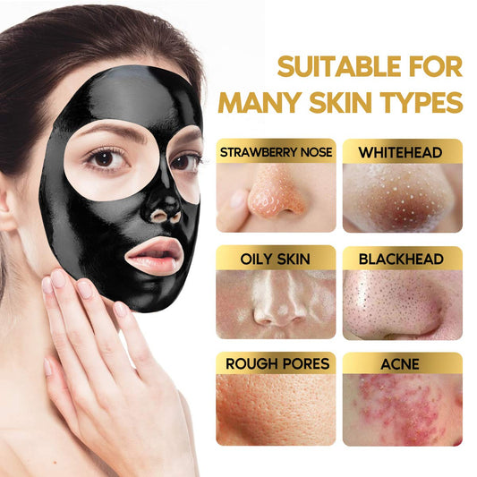 Ylnalo charcoal peel off mask tube and accessories