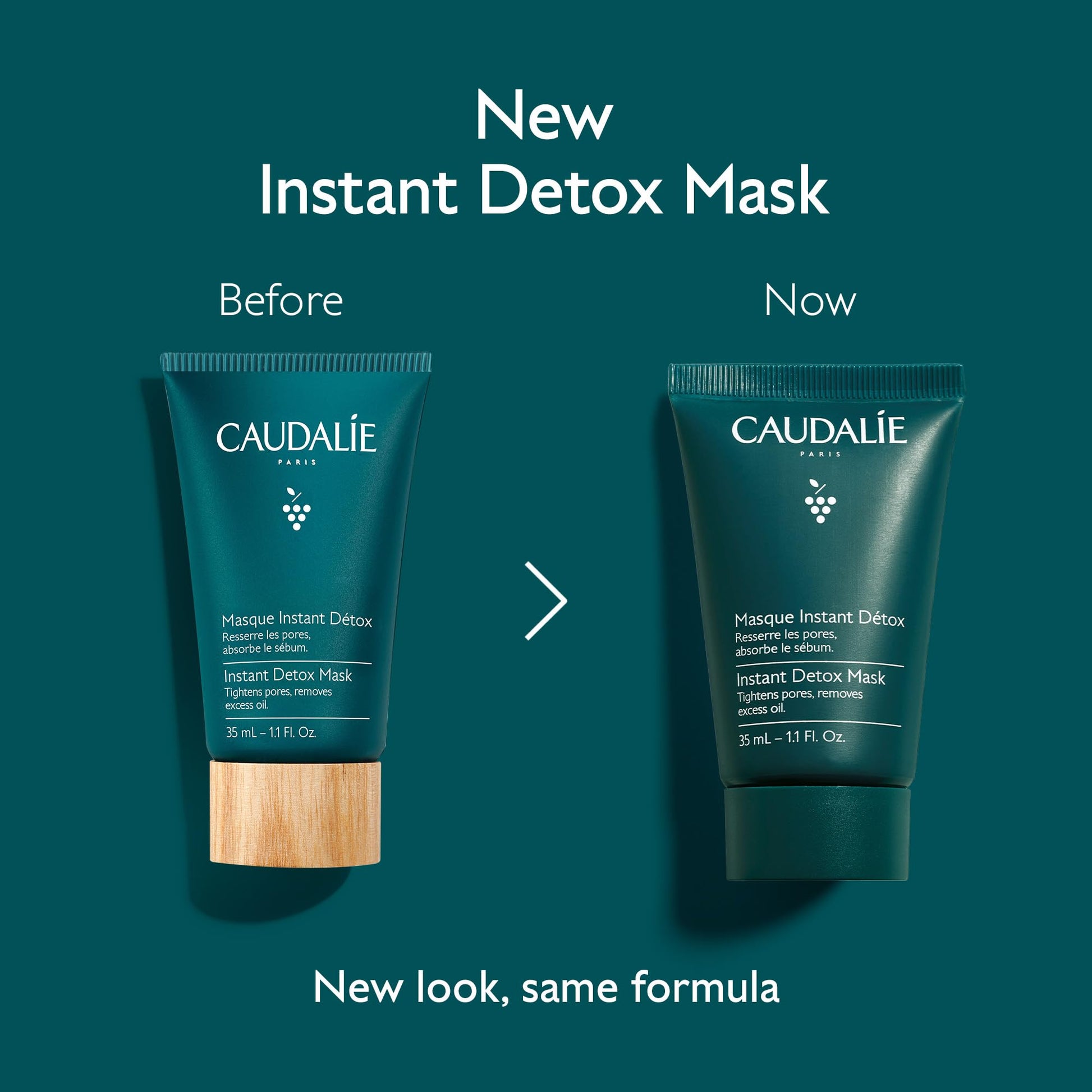Caudalie Instant Detox Mask ingredients and usage guide