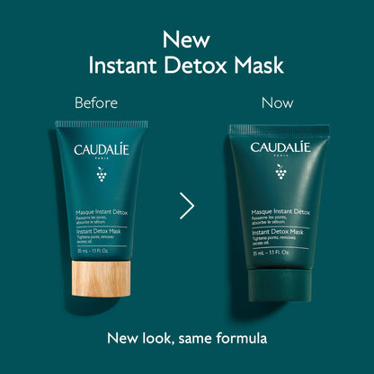 Caudalie Instant Detox Mask ingredients and usage guide