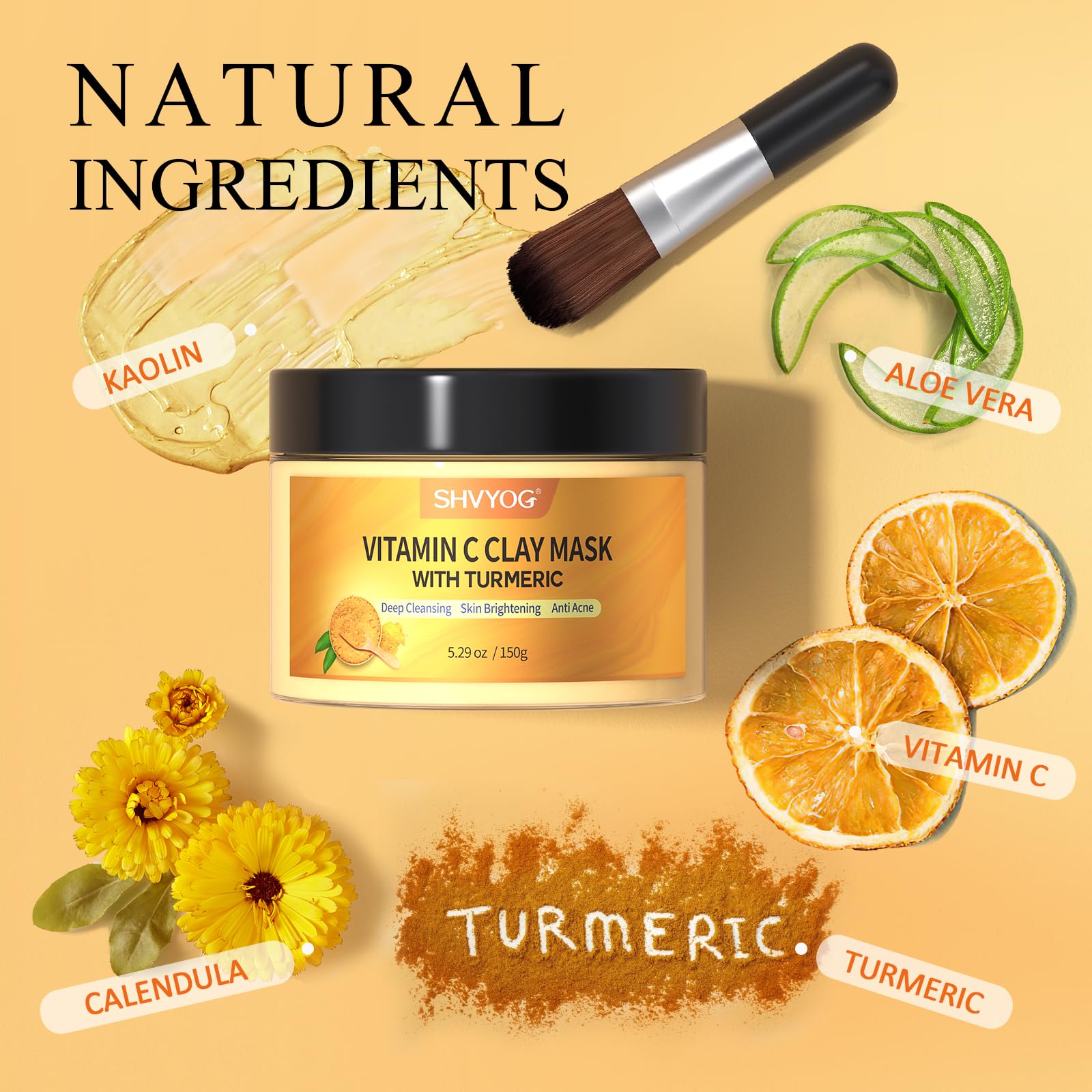 SHVYOG facial mask for pore refining