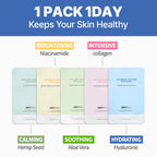 Nextbeau variety pack back view with ingredient details