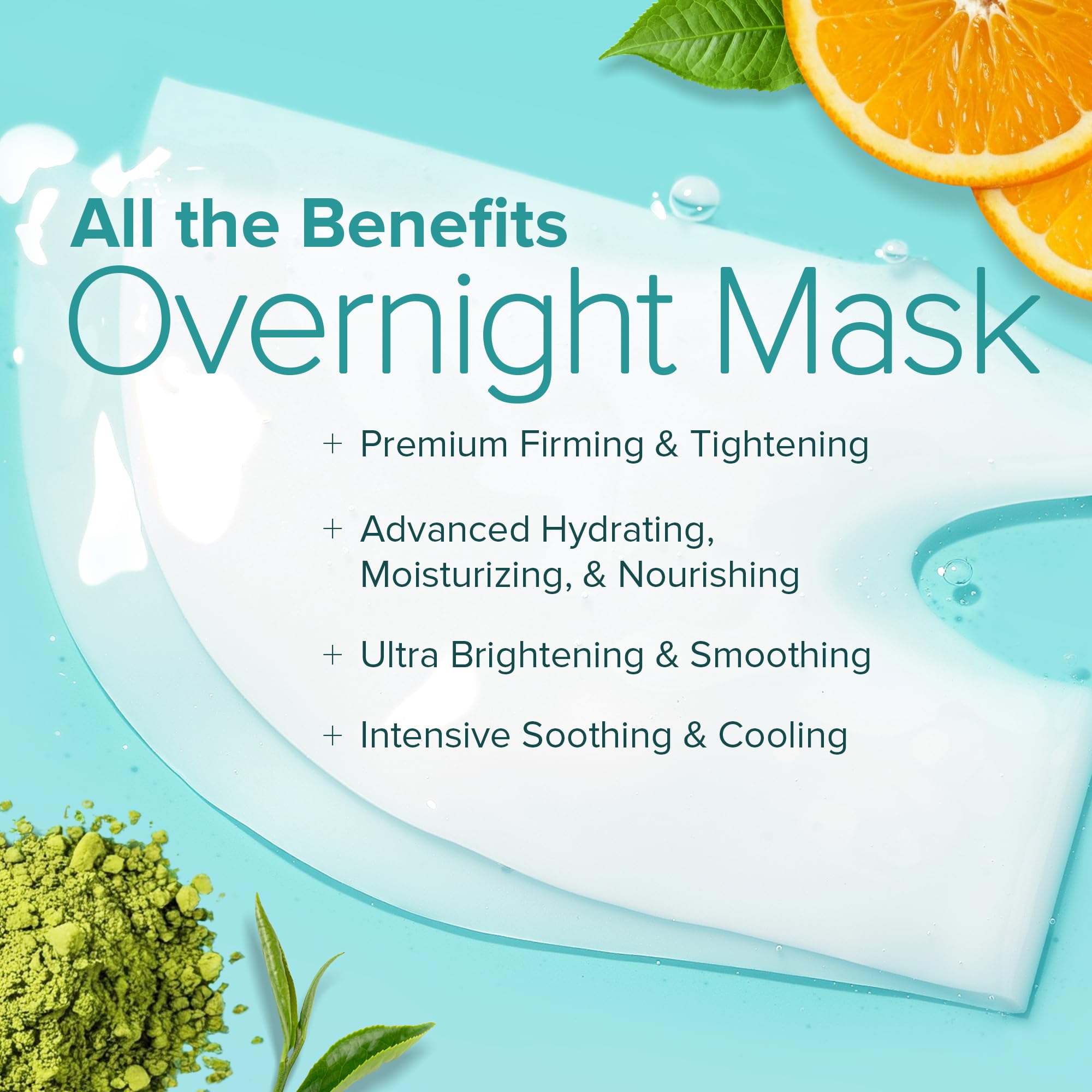 Four individual sachets of Ebanel Bio Collagen firming and lifting face masks laid out on a clean surface.