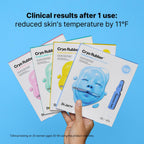 Dr.Jart+ cooling rubber sheet mask close up