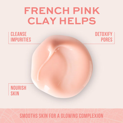 Freeman French Pink Clay mask packaging details